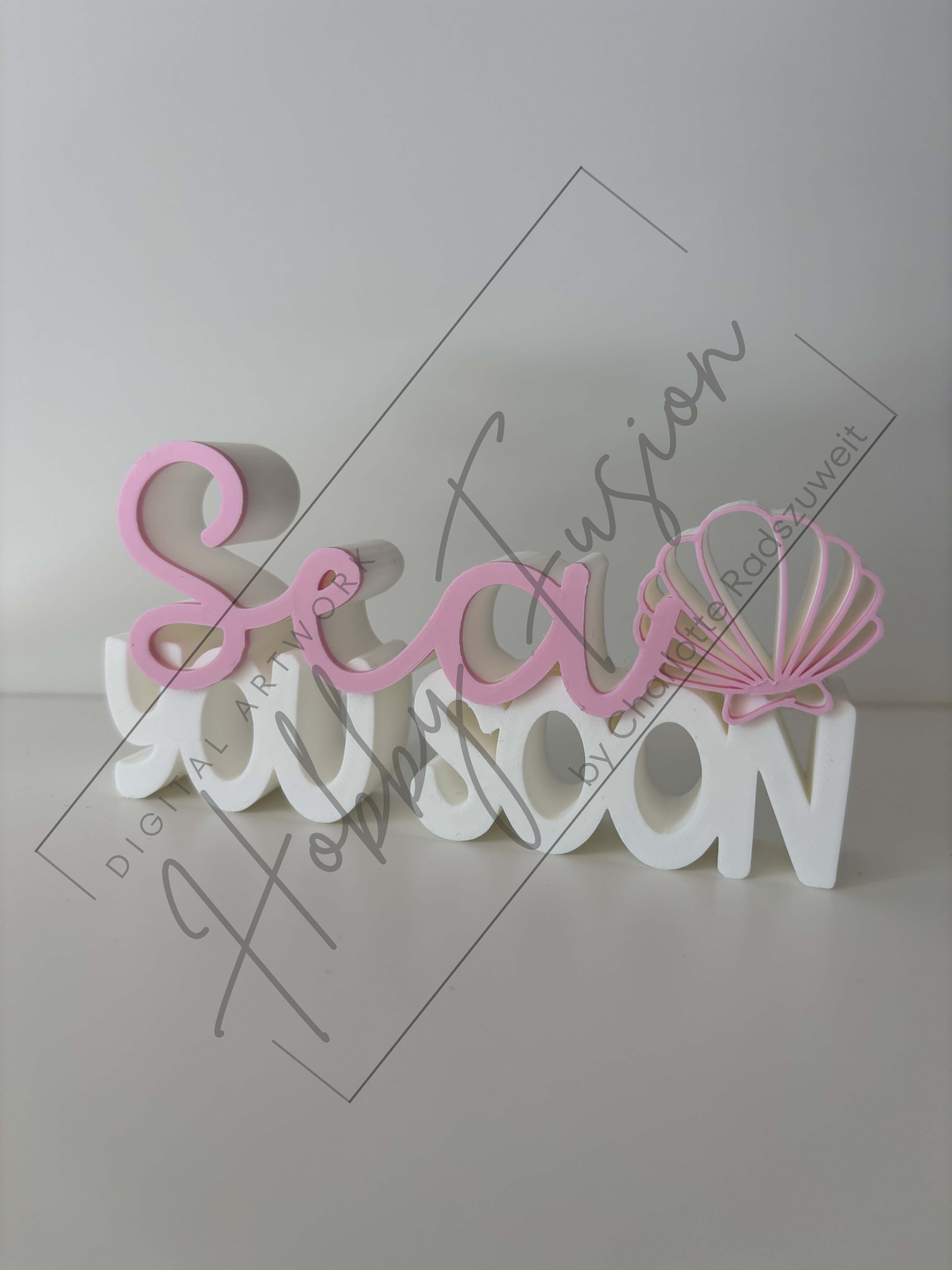 Schriftzug "Sea you soon"