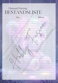 Neon Tränen Bestandsliste